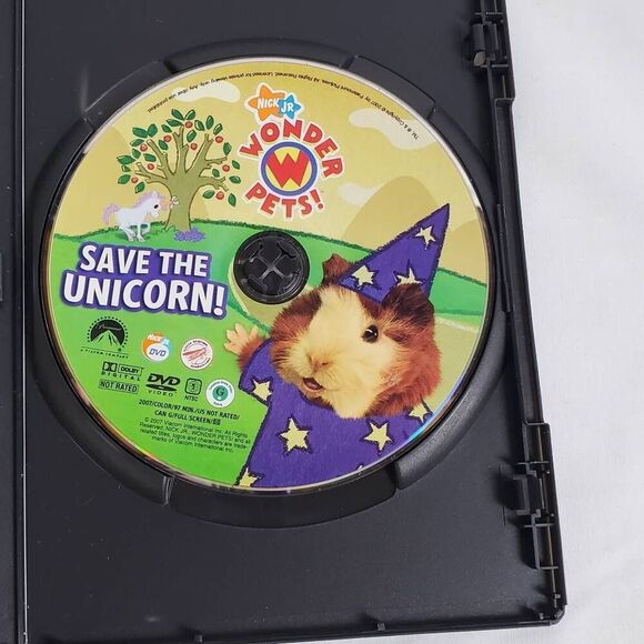 Wonder Pets: Save the Unicorn! (DVD, 2007) Nick Jr. Full Screen – Rare Episodes - Picture 2 of 3